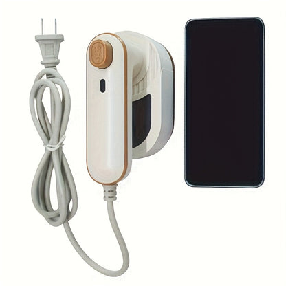 Portable Travel Clothes Steamer Mini Handheld Garment Steamer Iron for Clothes Fast Heat-Up Wrinkle Remover for Home Dorm College Travel Suitcase-Friendly Compact Design