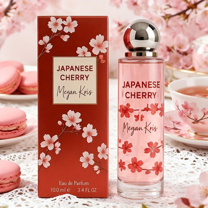 100ml/3.38oz Women's Perfume Spray for Hair & 1Body - Cherry Blossom Eau de Toilette, Long-Lasting Floral Scent with Fragrance, Daily Wear Perfume Suitable for Special Occasions & Gifts