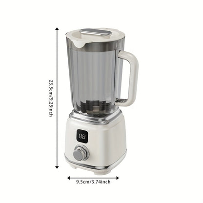 USB Rechargeable Portable Juicer Blender with Digital Display for Smoothies & Shakes | Home Office Travel