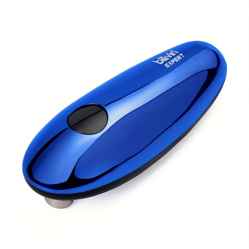 Electric Can Opener One Touch – Automatic 360° Rotation for All Can Sizes, Smooth Safe Edge, Battery Operated, Ideal for Seniors & Arthritic Hands, Kitchen Gadget