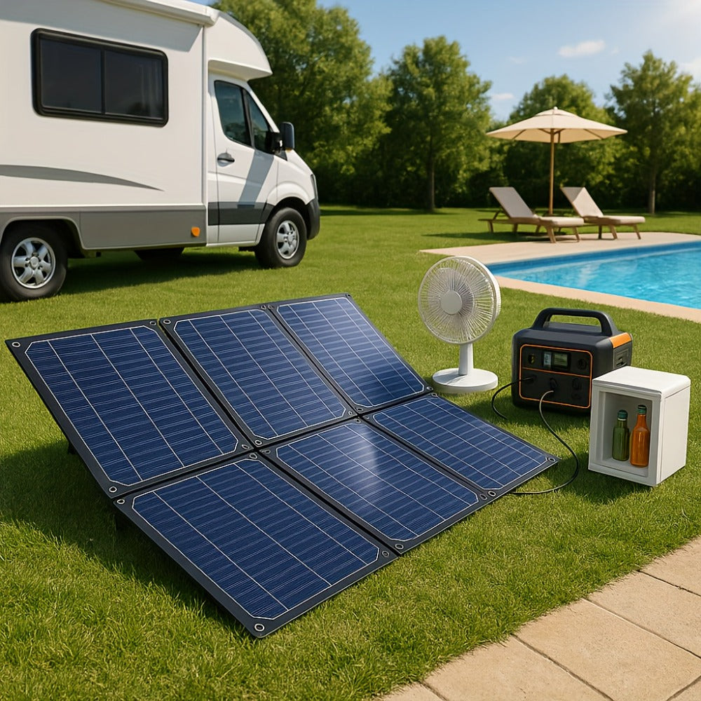 600W Solar Panel Kit with Battery Charge Controller - 36V Off-Grid Power for Car, Caravan, RV & Outdoor Use
