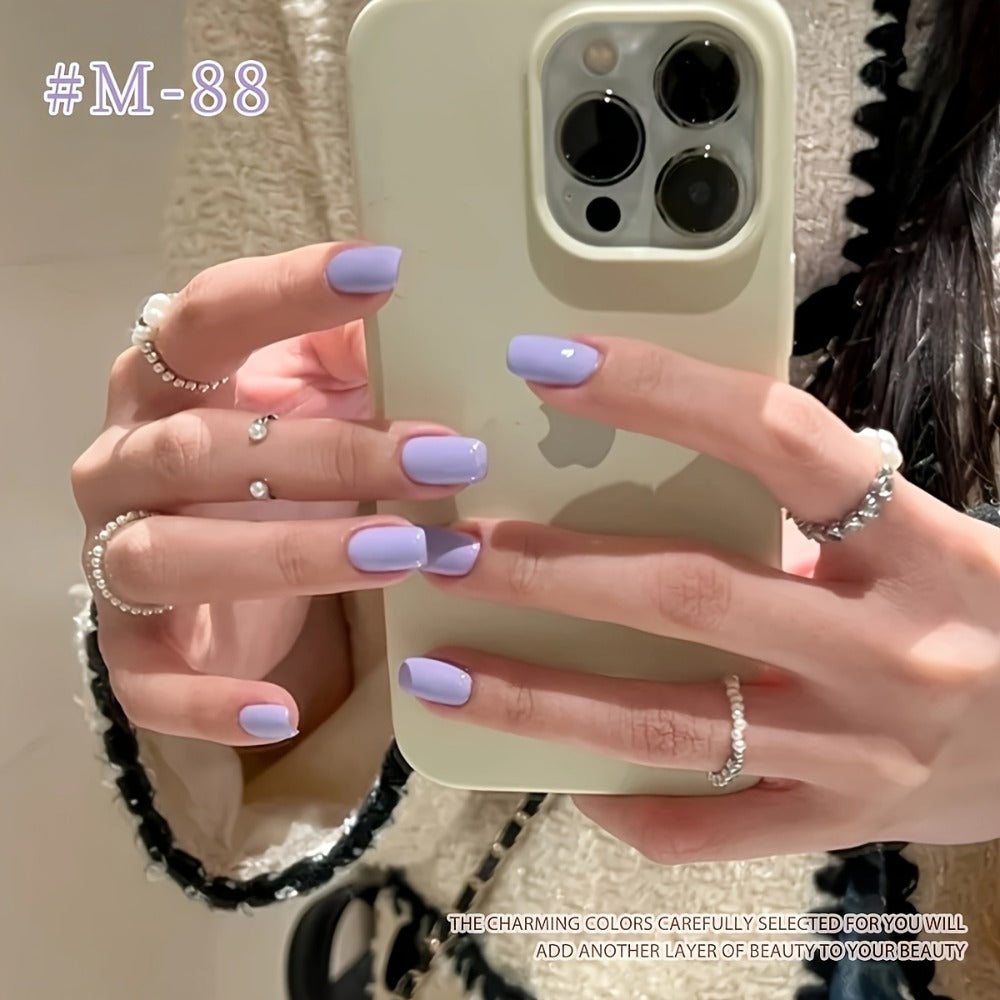 Gel Nail Polish Set 6 Colors Semi Permanent Soak Off UV LED - Long Lasting Electroplating Finish Nail Gel Kit for Salon & Home Use 0.51oz Each