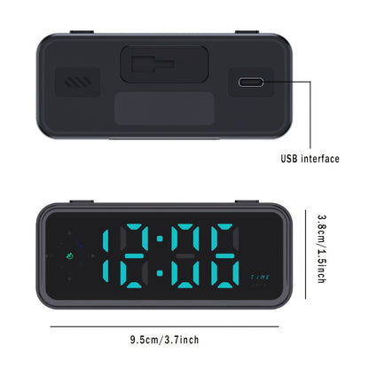 GPS HUD Speedometer Head Up Display - Digital Car Speed Meter Plug & Play, KMH MPH Switch, Multi-Color Display for All Vehicles, No Battery Needed