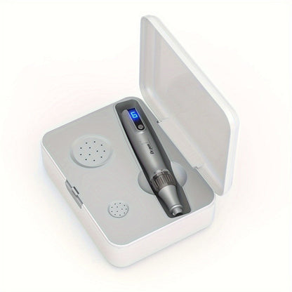 Dr.Pen M8S Microneedling Pen Professional Skin Care Kit - Electric Derma Pen with 20pcs 0.25mm Round Nano Cartridges, Collagen Induction Therapy Beauty Tool for Face & Body