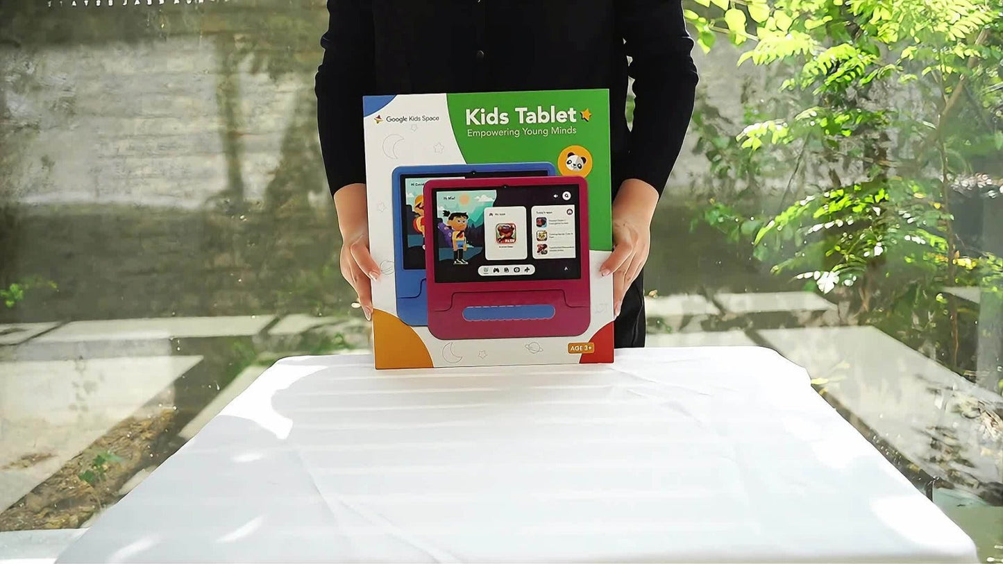 Kids Tablet 10.1 Inch with 6GB RAM, 64GB Built-In Storage, WiFi 6, 5000mAh Battery and Protective Case