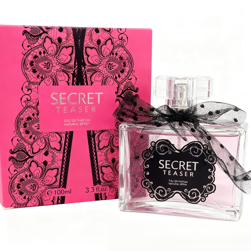 Perfume for Women 100ml in Pink Gift Box with Lychee-Jasmine-Vanilla Source Profile for Daily Wear
