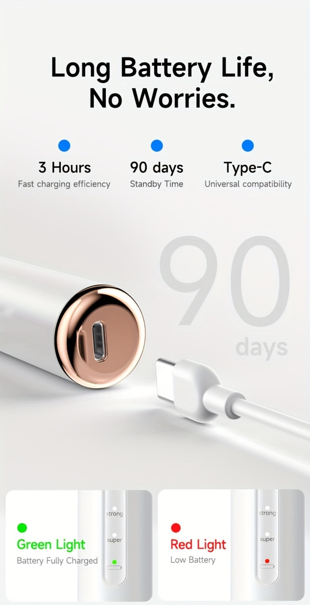 Ultrasonic Tartar Remover Electric Tooth Cleaner 5-Speed IPX6 Waterproof USB Rechargeable Dental Scaler with LED Light Mirror 2 Tips Plaque Stain Removal Tool for Home Oral Care Adults