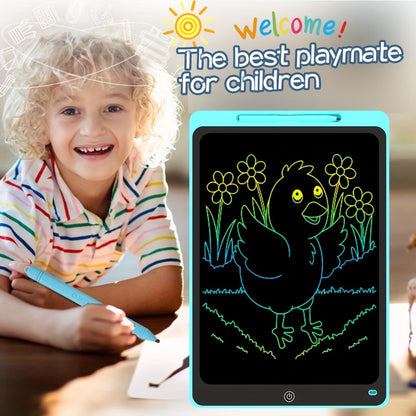 Large LCD Drawing Tablet for Kids 16 & 20 Inch – Colorful Erasable Electronic Doodle Board Reusable Writing Pad | Educational Art Toy Birthday Christmas Gift | Blue Pink Black