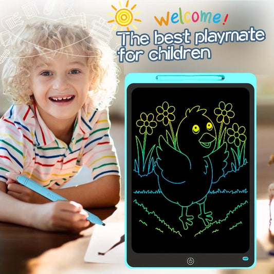 Large LCD Drawing Tablet for Kids 16 & 20 Inch – Colorful Erasable Electronic Doodle Board Reusable Writing Pad | Educational Art Toy Birthday Christmas Gift | Blue Pink Black