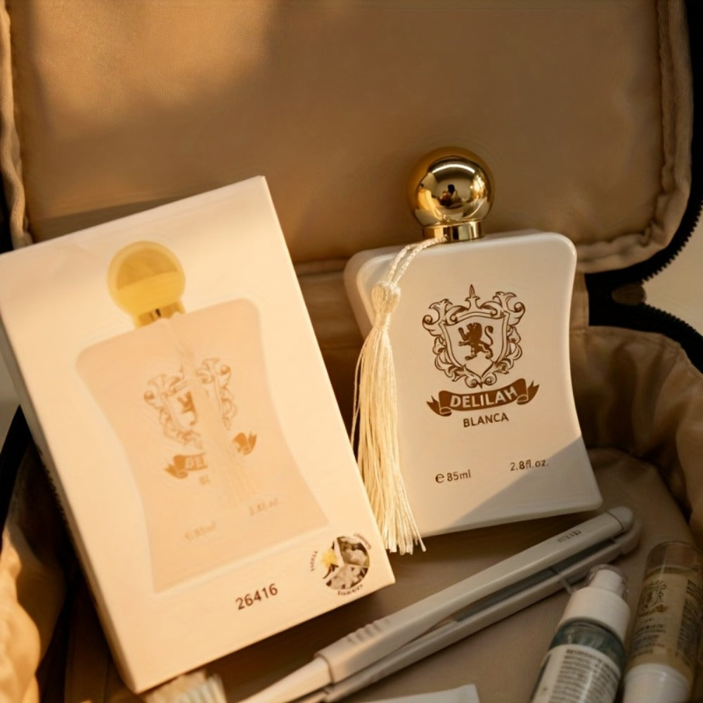 Women's Perfume Delilah Blanca 26416 with Fresh Aromatic Profile in a White Presentation Box