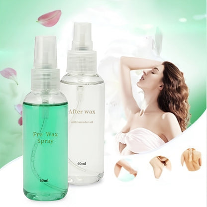 Pre & Post Wax Oil Spray for Hair Removal — Moisturizing Waxing Treatment for Legs Underarms Face & Bikini Line, Soothing Aftercare Formula Removes Residue & Calms Skin for Women & Men