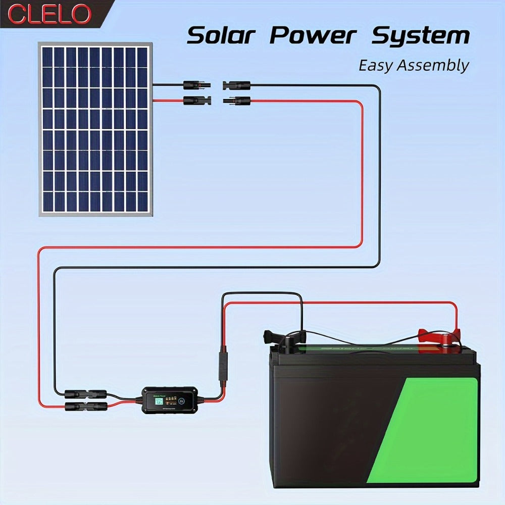 Solar Panel Extension Cable 14AWG – Tinned Copper MC4 Connector Wire for RV, Camper & Off-Grid Solar Systems | 30FT or 40FT