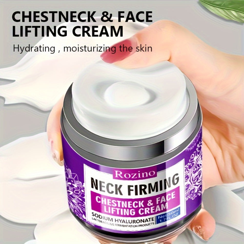 Face & Neck Lifting Cream 50ml Instant Tightening & Firming — Anti-Aging Wrinkle Cream for Sagging Skin, Jawline Contouring & Neck Firming | Daily Lifting Moisturizer for Mature Skin Women