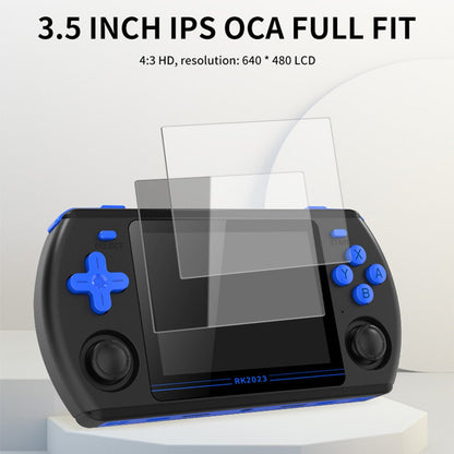 Handheld Game Console Powkiddy RK2023 with 3.5-Inch IPS, 640x480 resolution, 16GB+64GB or 16GB+128GB Options, 3500mAh Battery, Linux