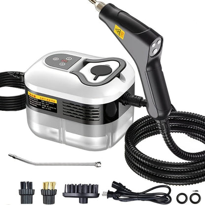 High Temperature Steam Cleaner Handheld Carpet Cleaner High Pressure for Kitchen Grease Sofa Air Conditioner Washing Machine Tile Grout Easy Carry Home Use
