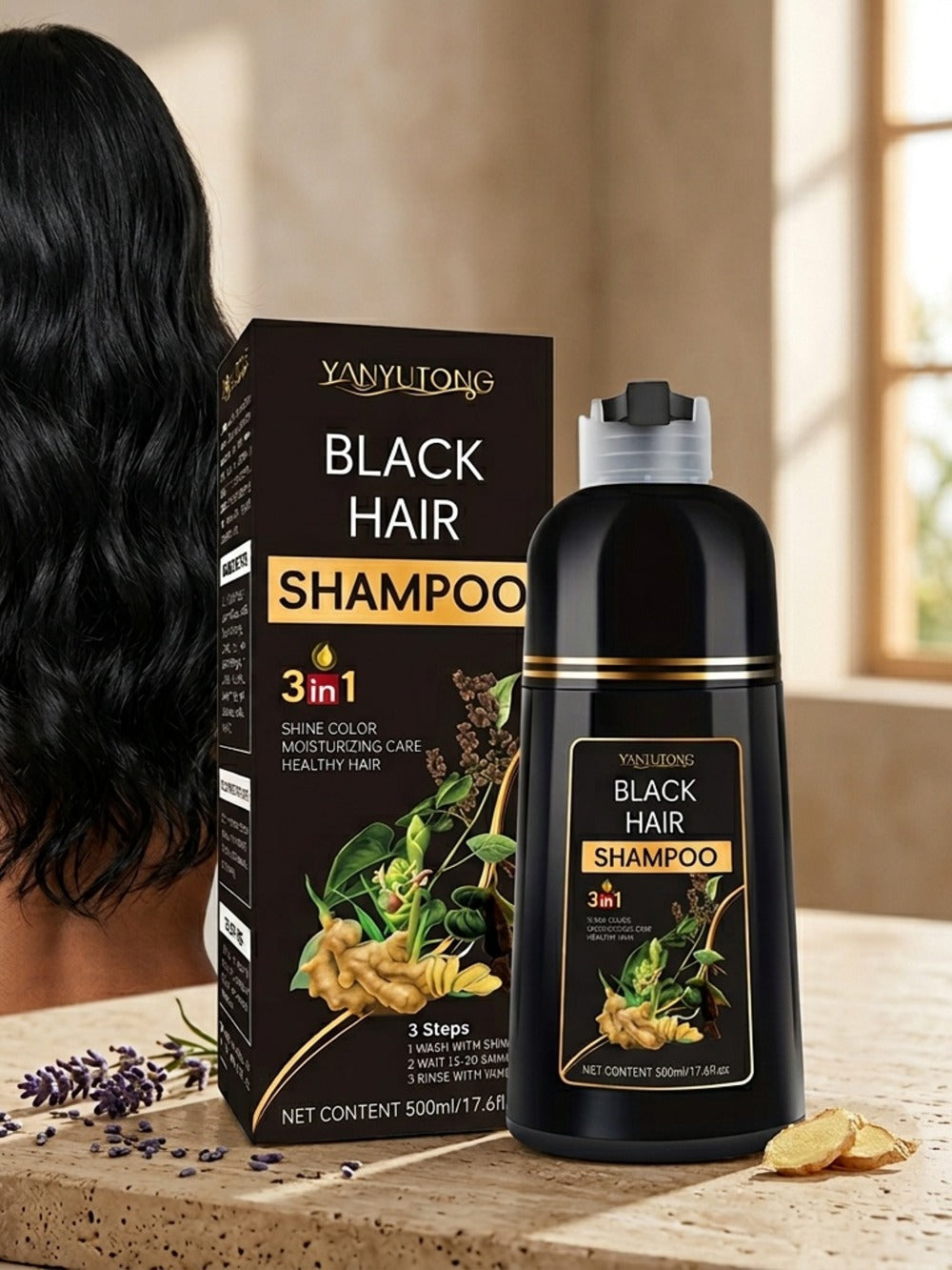 Keratin Hair Mask conditioning care 500ml — Herbal Formula supports Elasticity, Smoothness & Shine | conditioning finish | For Damaged
