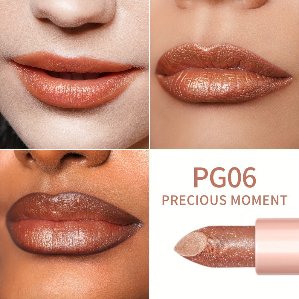 Lipstick Set, Oulac 3-Piece Metallic Finish Collection with Set 4 or Set 5 Color Selections