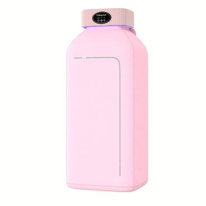 Portable Clothes Dryer with Tall Foldable Fabric Cabinet in Pink, Khaki or Purple Checkout Colors