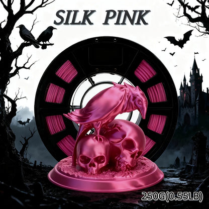 3D Printer Filament PLA 1.75mm 250g Finish Mix with Silk, Transparent and Solid Color Options