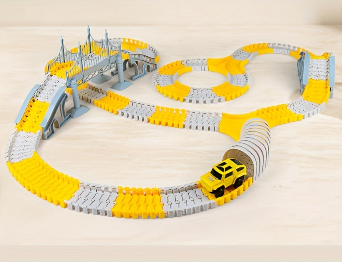 Roller Coaster Track Set 467pcs for Kids Ages 3 4 5 6 7 8 with the Listed Color, Size or Set Options for Everyday Use