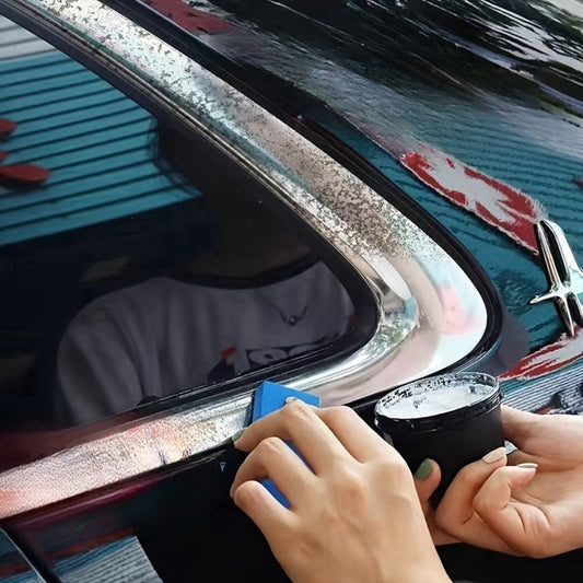 Chrome Trim Repair & Polishing Paste – Car Chrome Restorer for Door Handles, Emblems & Bright Strip Refurbishment