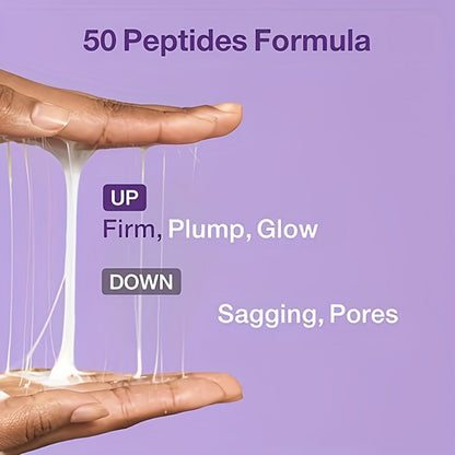 Face Serum NAD+ and NMN Bio Boosting Purple Pump Bottle with One Source-Listed Formula Option