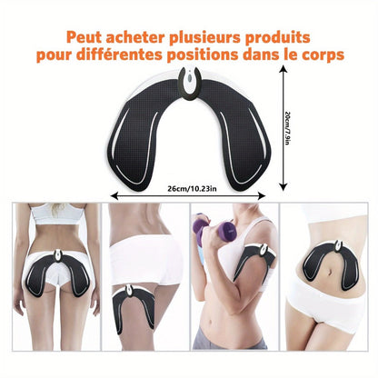Fitness Equipment Electronic Stimulation Hip Pad with U-Shaped Wearable Form Controller and TT-HB Kit