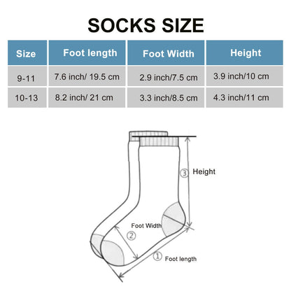 12-Pair Extra-Wide Ankle Sock Set in Black or Black-and-White with US 9-11 and 10-13 Sizes