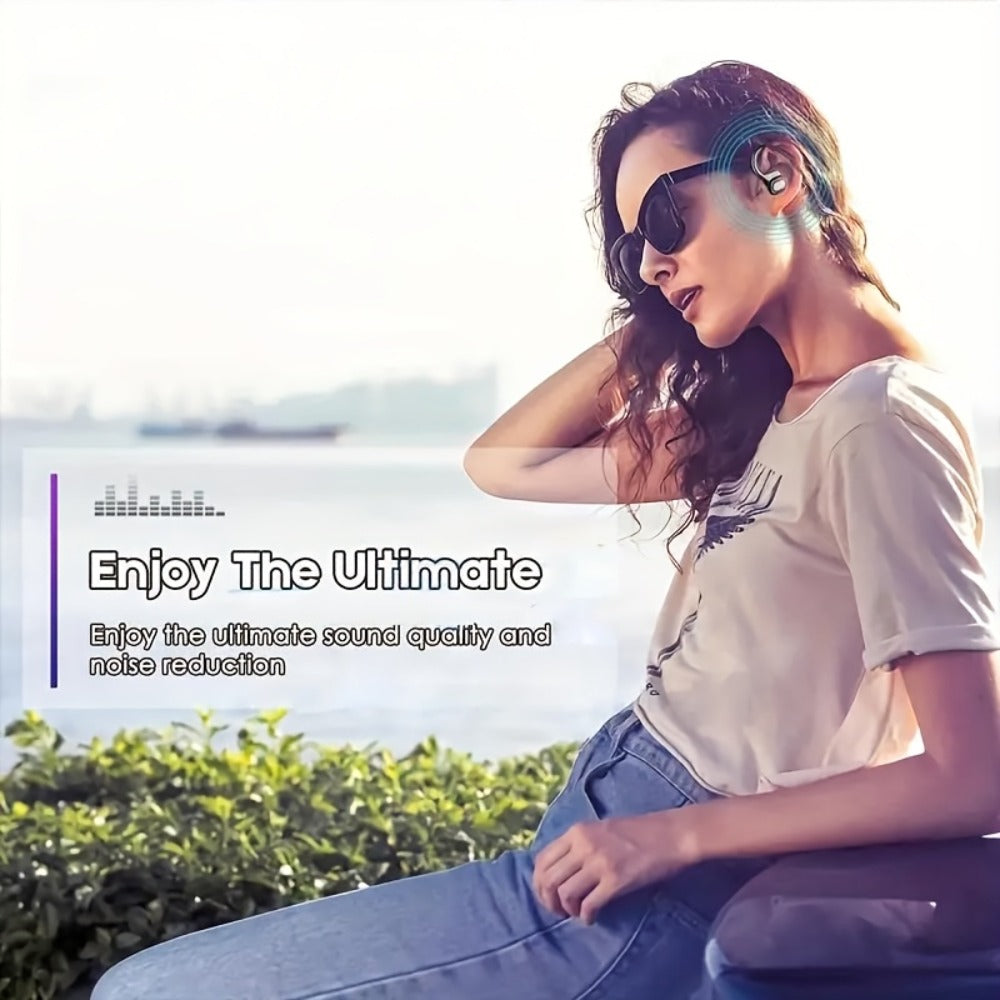 LED Screen Wireless Earbuds Bluetooth 5.4 with Condenser Microphone, Auto Pairing Long Battery Life, Compatible with Android iOS, for Sports Gaming Riding Driving, Gift for Couples Friends