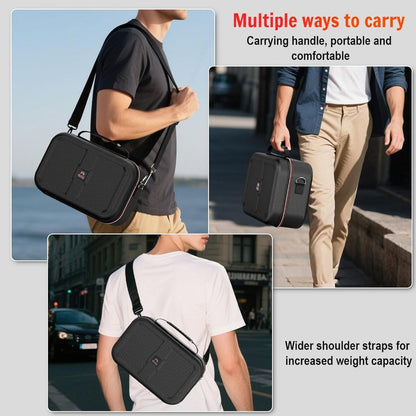 Nintendo Switch 2 Storage Bag XL – Durable Nylon Carrying Case with Card Slots, Shoulder Strap & Game Accessories Organizer, Perfect Gift for Gamers