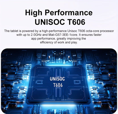Android Tablet 10.1-Inch with Android 16, Octa-Core CPU, 7000mAh Battery and RAM or Storage Options