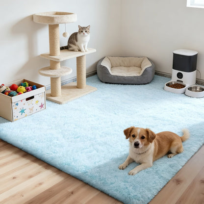 Area Rug Faux-Fur Tufted Collection at 650 g/m² with 22 Colors and Ten Retained Size Listings
