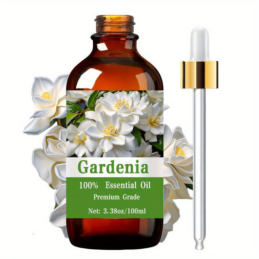 Aromatherapy Oil Gardenia Floral Aroma in 100ml Bottle with Lightweight Fast-Absorbing Texture