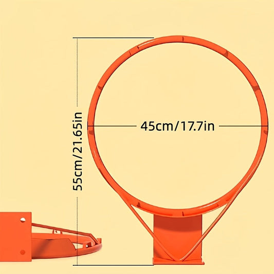 Drill-Free Basketball Hoop Wall Mount Outdoor Portable for Adults & Kids – No-Drill Easy Install Backboard with Accessories, Indoor Outdoor Home Garage Driveway Basketball Goal
