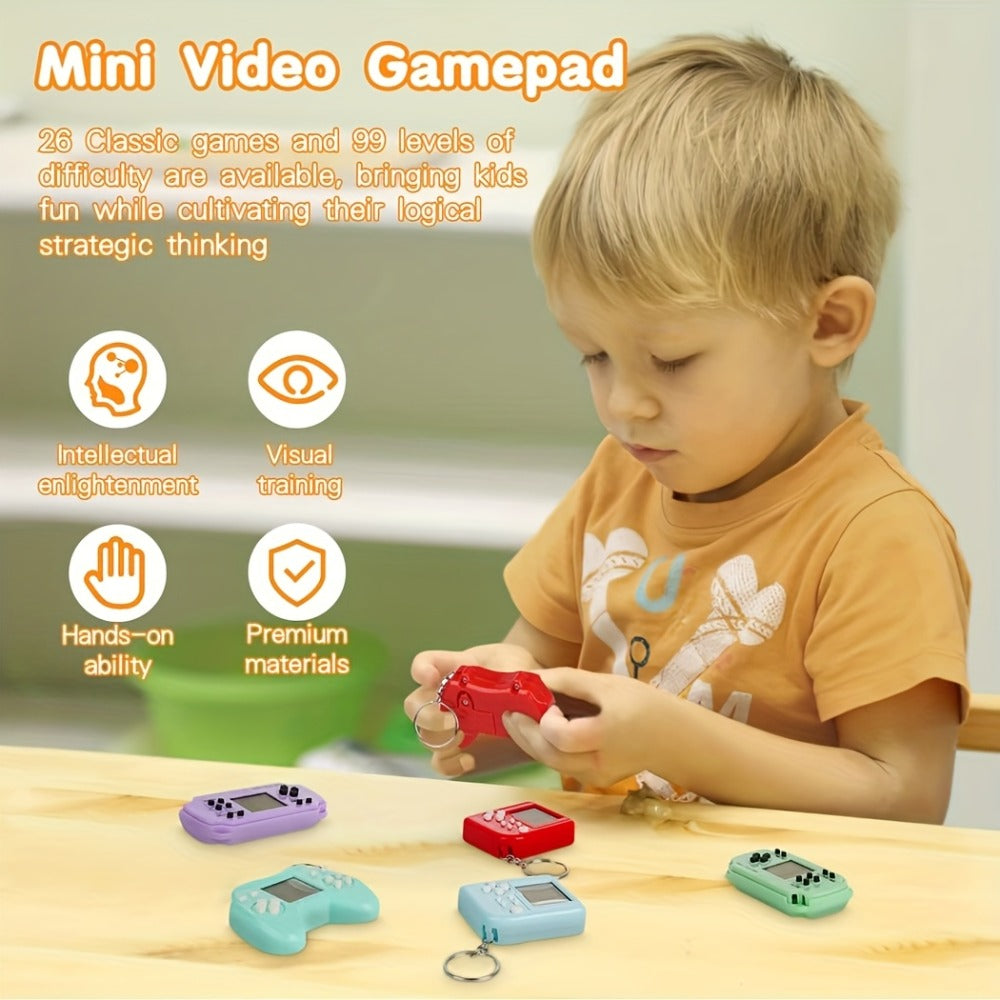 Party Favors Multicolor Gaming-Controller Keychains in 6- or 12-Piece Packs with Fidget Format