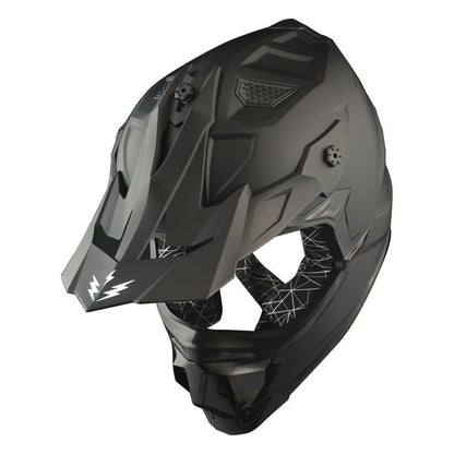 Dirt Bike Helmet Adult Motorcycle ATV Off-Road Track Style Lightweight Aerodynamic Thermoplastic Shell Removable Washable Padding Glossy UV Finish, Multiple Colors XS-XXL