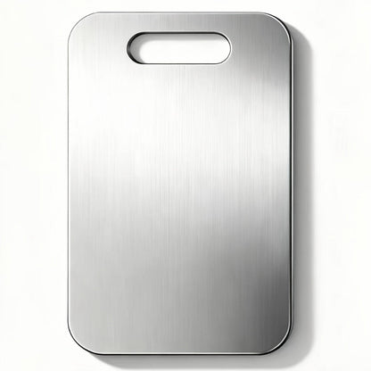 Cutting Board Titanium Double-Sided Prep Surface with Carry Handle in a 14 x 10-Inch Single-Board Format