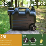 Black - 7.4 gallons