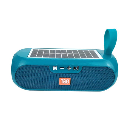 TG182 Solar Powered Bluetooth Speaker – 10W Outdoor Wireless Speaker, 1200mAh Battery, TF Card, FM Radio, AUX Input, Type-C Charging, Compatible with Phone, Tablet, Computer & TV