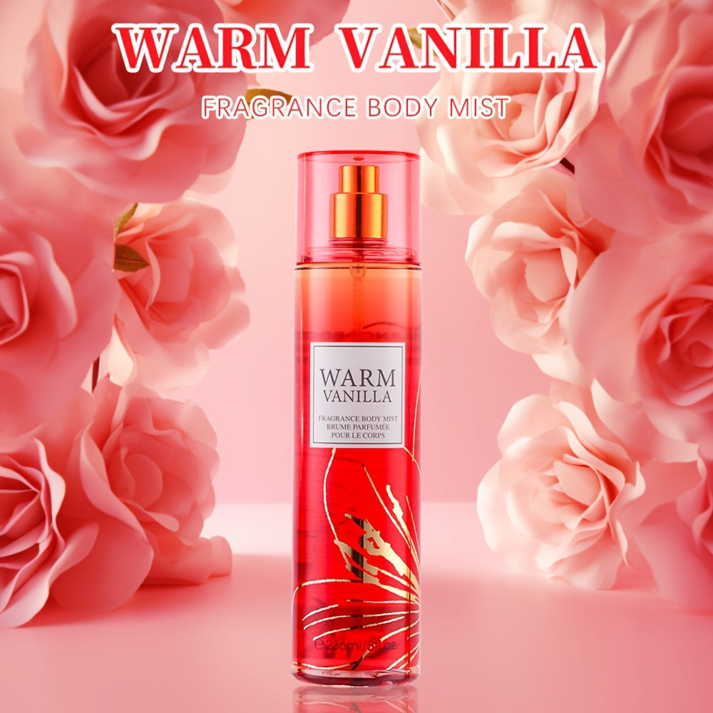 Floral and Fruit Body Mist Spray, 8 fl oz / 236ml in Fourteen Exact Scent Options for External Body Use