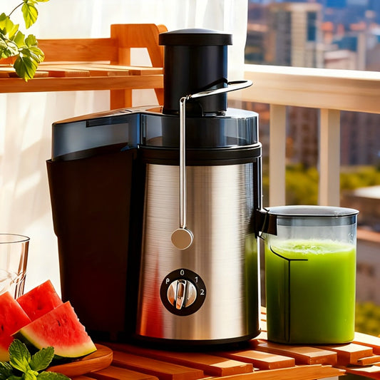 Centrifugal Juicer Machine with 3-Inch Wide Mouth – 22000RPM Dual-Speed Fruit & Vegetable Juice Extractor, Multifunctional Blender & Food Processor, Detachable Easy-Clean Design with Overheat Protection