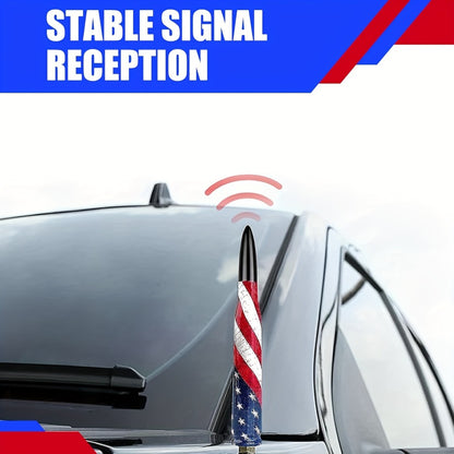 Car Antenna FM AM Signal Booster - Universal Flexible Replacement for Ford Toyota Honda Nissan Dodge Chevrolet Jeep GMC Trucks & Motorcycles, Multiple Colors