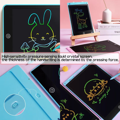 Large LCD Drawing Tablet for Kids 16 & 20 Inch – Colorful Erasable Electronic Doodle Board Reusable Writing Pad | Educational Art Toy Birthday Christmas Gift | Blue Pink Black