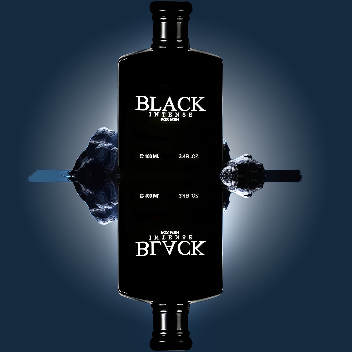 Men's Eau de Toilette Spray - Blue Woody Masculine Fragrance Long Lasting EDT Cologne for Men Daily Use Dates Parties Holiday Gift