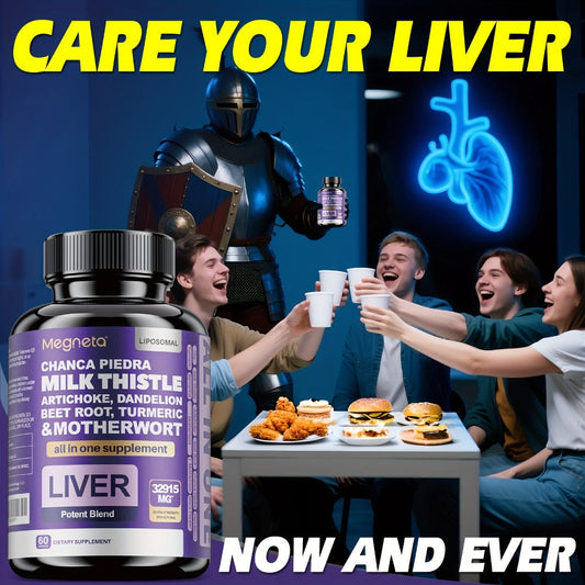 Dietary Supplement Milk Thistle, Turmeric and Dandelion Root Capsules, Source-Labeled 24,000mg Blend