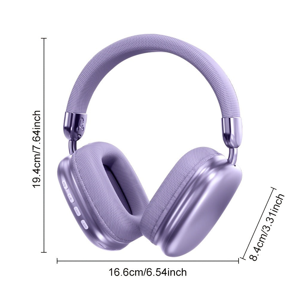 Rotatable Over-Ear Wireless Headphones Bluetooth 5.4 800mAh Large Battery Noise Reduction High for an Everyday Personal Care Routine