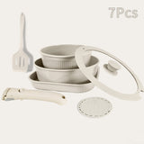 7-Piece Detachable White Set