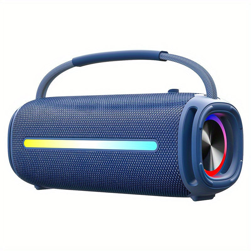 Portable Bluetooth Speaker 50W Party Audio Model with LED Lights, FM Radio, USB and TF Playback