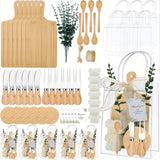 Beige Bow Pizza Board Set