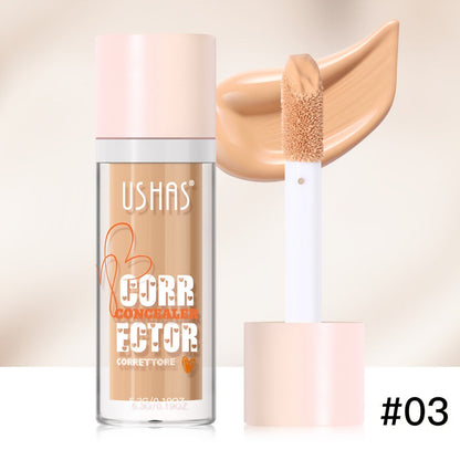 Liquid Concealer with Doe-Foot Applicator, 5.3 g Net Weight and 12 Numbered Shade Options from #01 to #12